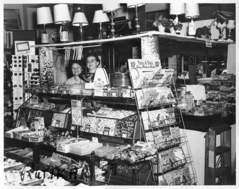The old Dime Store in Winslow.  Link:  www.jddedman.com